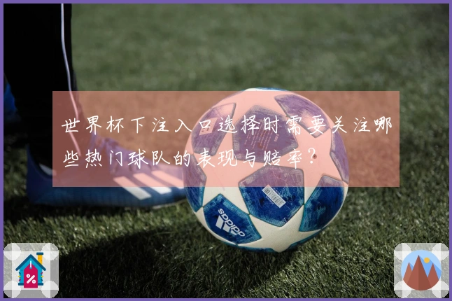 世界杯下注入口选择时需要关注哪些热门球队的表现与赔率？