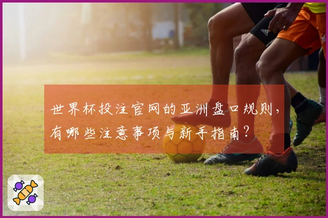 世界杯投注官网的亚洲盘口规则，有哪些注意事项与新手指南？