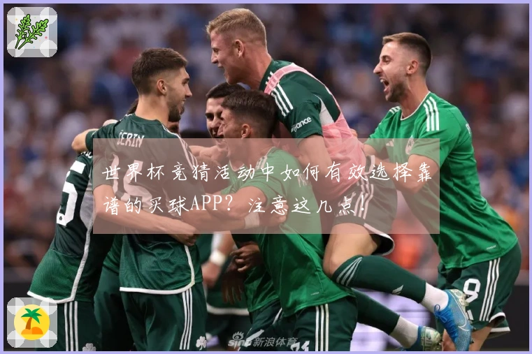 世界杯竞猜活动中如何有效选择靠谱的买球APP？注意这几点！