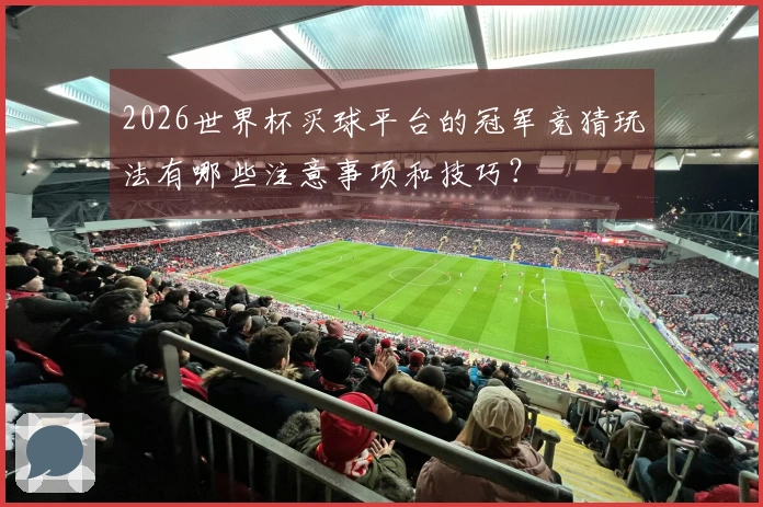 2026世界杯买球平台的冠军竞猜玩法有哪些注意事项和技巧？