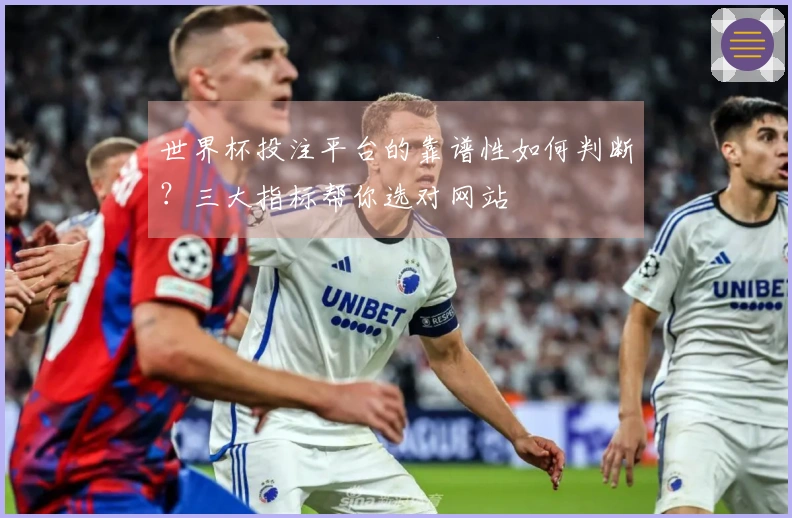 世界杯投注平台的靠谱性如何判断？三大指标帮你选对网站